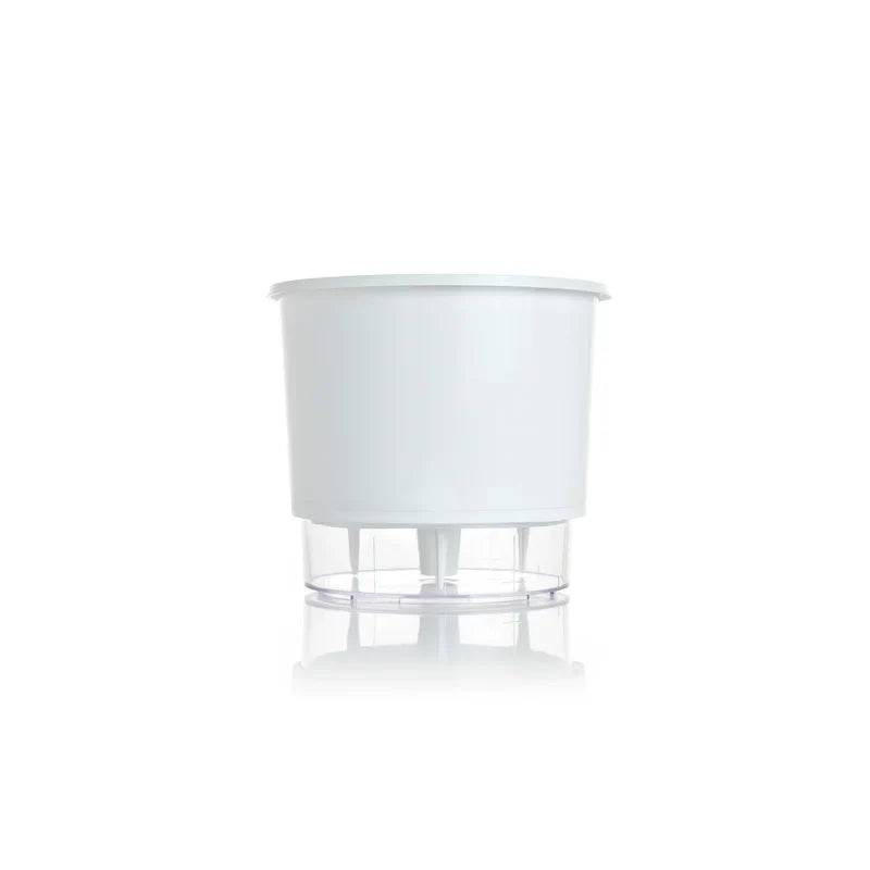 Vaso Autoirrigável Médio N03 16cm x 14cm - Clássicos Branco