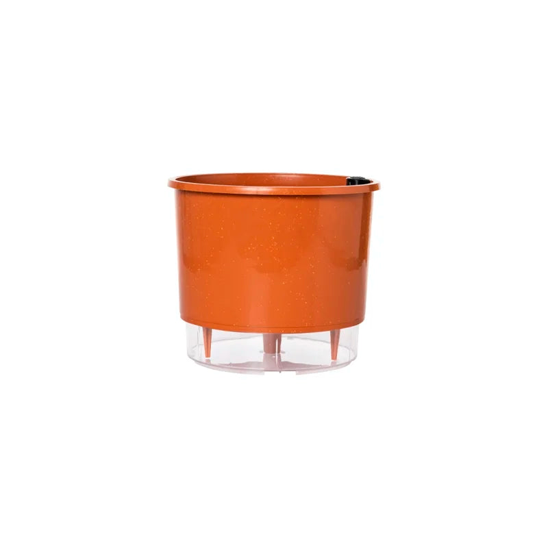 Vaso Autoirrigável Grande N04 21cm x 19cm - Terrazzo Terracota